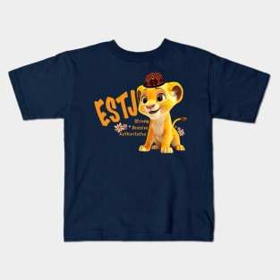 ESTJ Supervisor, Lion Kids T-Shirt